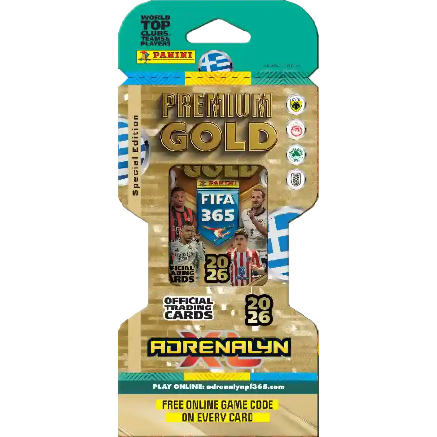 Panini Cards Fifa 365 Adrenalyn 2026 Premium Gold Blister