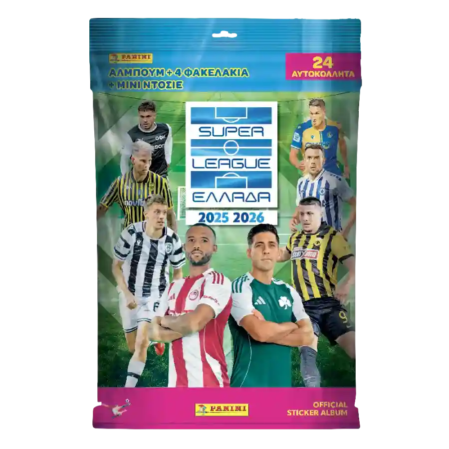 Panini Stickers Superleague 2026 Starter Pack